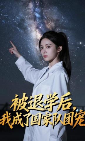 短剧《被退学后，我成了国家队团宠》海报