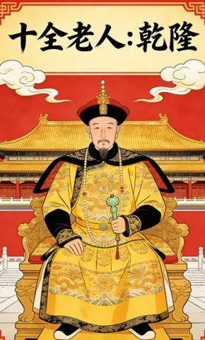 短剧《十全老人：乾隆》海报