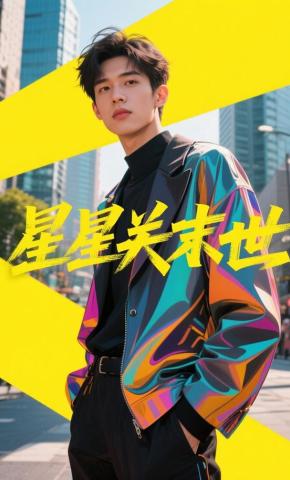 短剧《星星关末世》海报