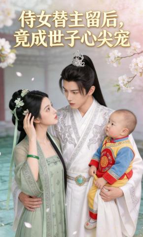 短剧《侍女替主留后，竟成世子心尖宠》海报