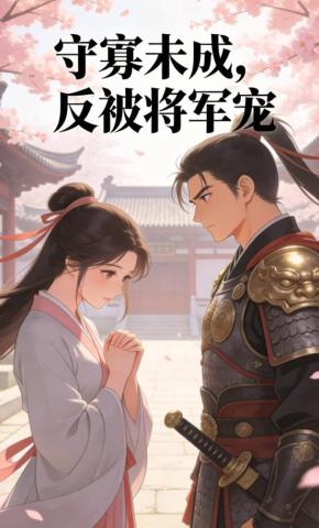 短剧《守寡未成，反被将军宠》海报