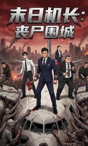 短剧《末日机长：丧尸围城》海报