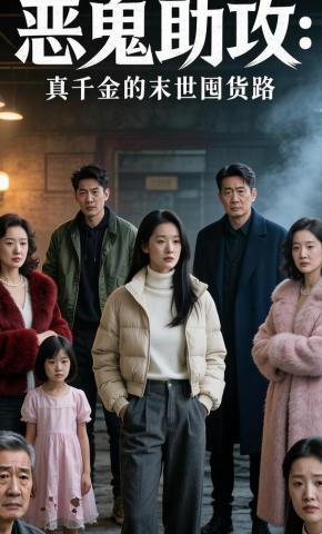 短剧《恶鬼助攻：真千金的末世囤货路》海报