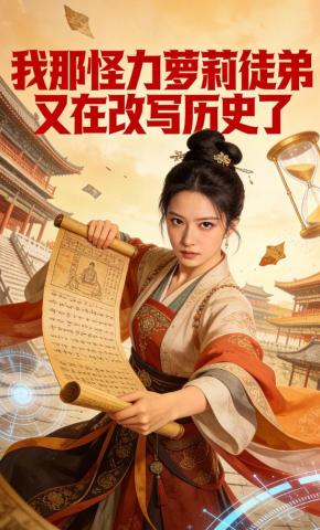 短剧《我那怪力萝莉徒弟又在改写历史了》海报