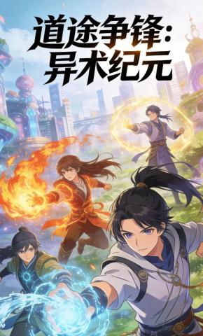 短剧《道途争锋：异术纪元》海报