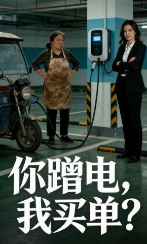 短剧《你蹭电，我买单？》海报