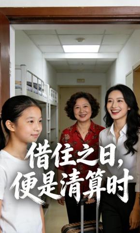 短剧《借住之日，便是清算时》海报