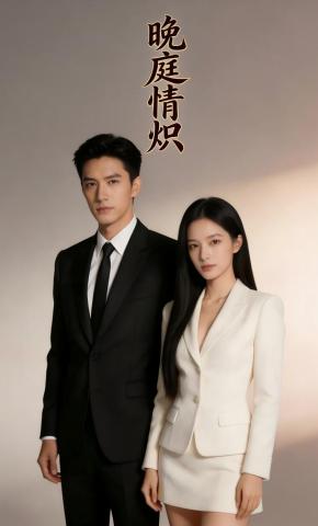 短剧《晚庭情炽》海报