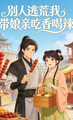 短剧《别人逃荒我带娘亲吃香喝辣》海报