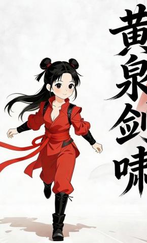 短剧《黄泉剑啸》海报