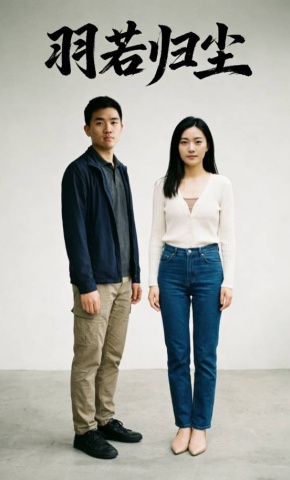 短剧《羽若归尘》海报