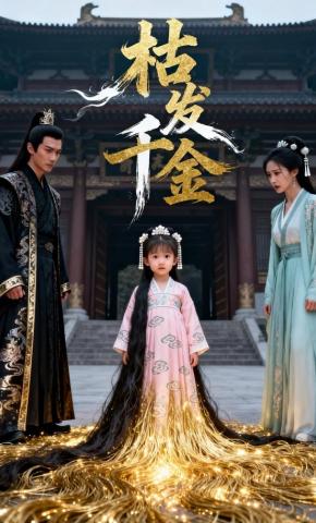 短剧《枯发千金》海报