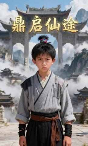 短剧《鼎启仙途》海报