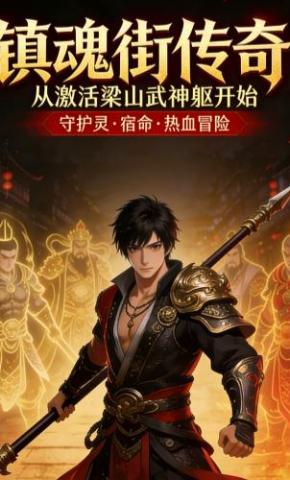 短剧《镇魂街传奇：从激活梁山武神躯开始》海报