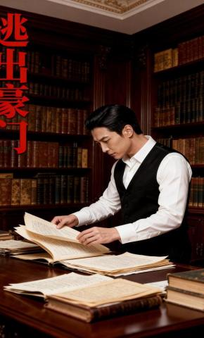 短剧《逃出豪门》海报