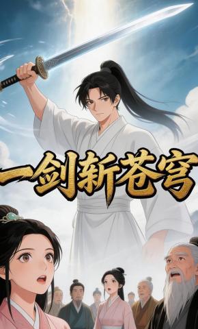 短剧《一剑斩苍穹》海报