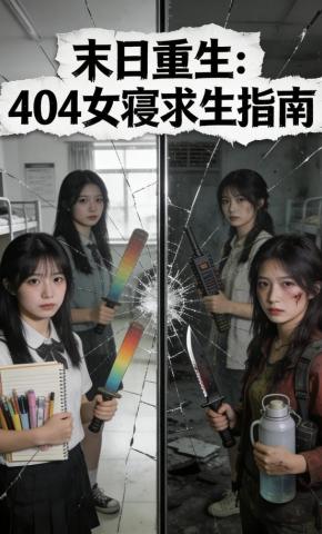 短剧《末日重生：404女寝求生指南》海报