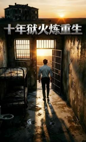 短剧《十年狱火炼重生》海报