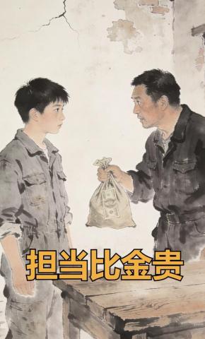 短剧《担当比金贵》海报