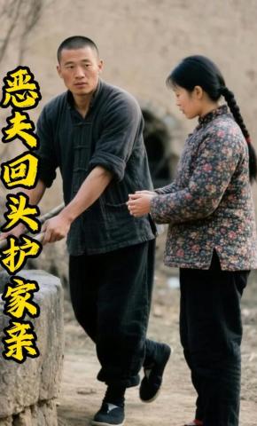 短剧《恶夫回头护家亲》海报