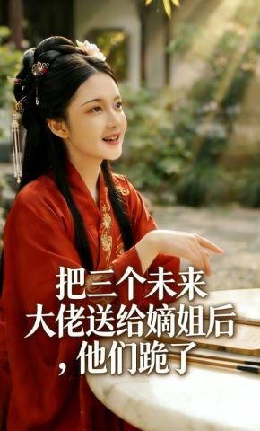 短剧《把三个未来大佬送给嫡姐后，他们跪了》海报