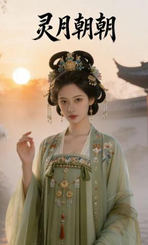 短剧《灵月朝朝》海报
