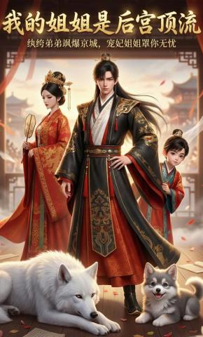 短剧《我的姐姐是后宫顶流》海报