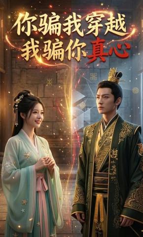 短剧《你骗我穿越我骗你真心》海报