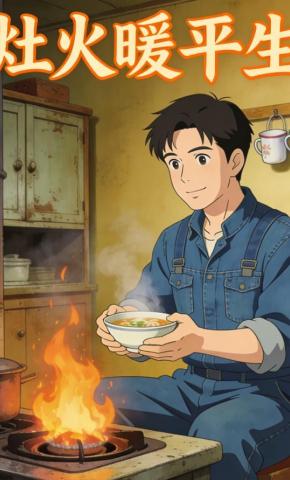 短剧《灶火暖平生》海报