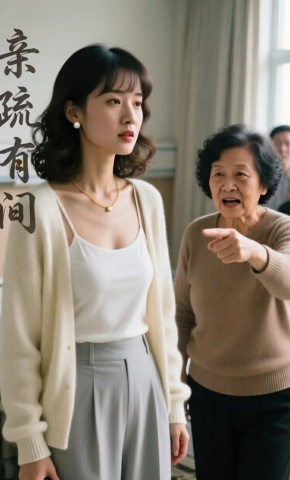 短剧《亲疏有间》海报