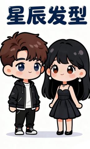 短剧《星辰发型》海报