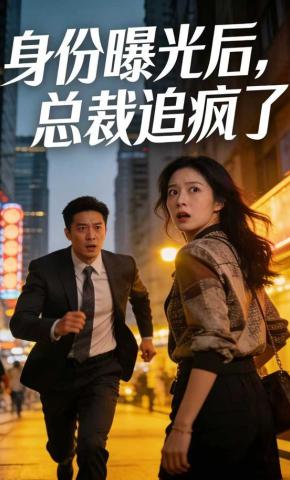 短剧《身份曝光后，总裁追疯了》海报