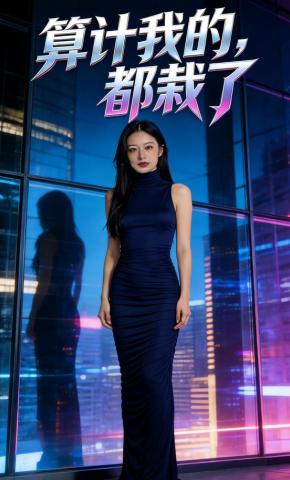 短剧《算计我的，都栽了》海报