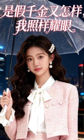 短剧《是假千金又怎样，我照样耀眼》海报