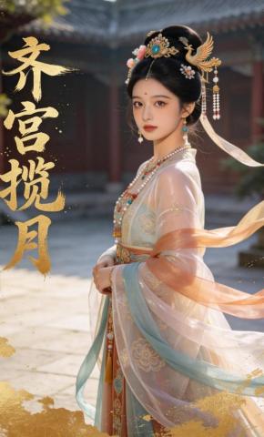 短剧《齐宫揽月》海报