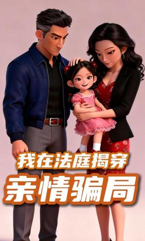 短剧《我在法庭揭穿亲情骗局》海报