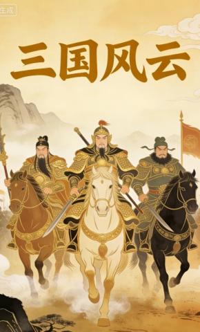 短剧《三国风云》海报