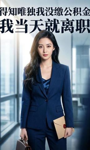 短剧《得知唯独我没缴公积金，我当天就离职》海报