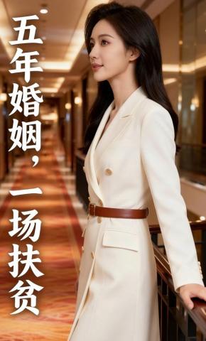 短剧《五年婚姻，一场扶贫》海报