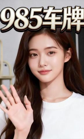 短剧《985车牌》海报