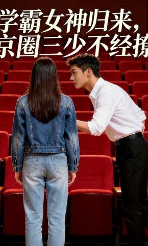 短剧《学霸女神归来，京圈三少不经撩》海报