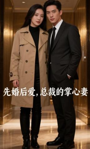 短剧《先婚后爱，总裁的掌心妻》海报