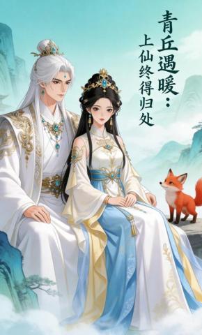 短剧《青丘遇暖：上仙终得归处》海报