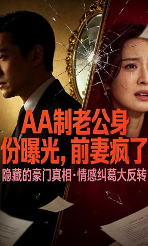 短剧《AA制老公身份曝光，前妻疯了》海报