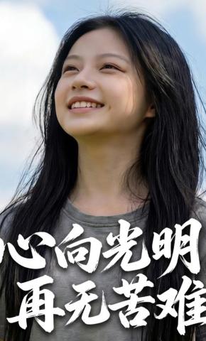 短剧《心向光明，再无苦难》海报