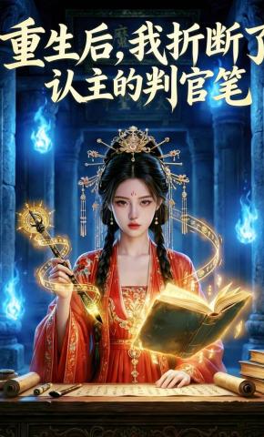 短剧《重生后，我折断了认主的判官笔》海报