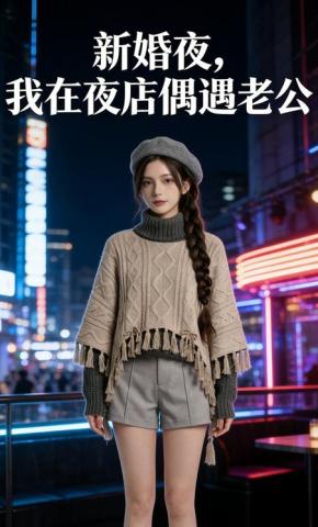 短剧《新婚夜，我在夜店偶遇老公》海报