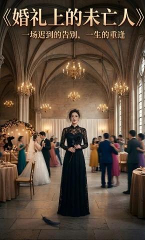 短剧《婚礼上的未亡人》海报