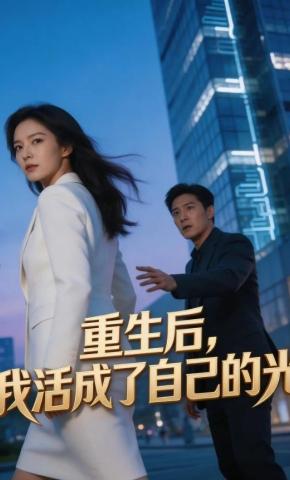 短剧《重生后，我活成了自己的光》海报