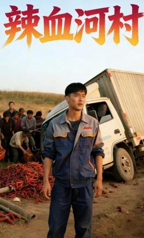短剧《辣血河村》海报